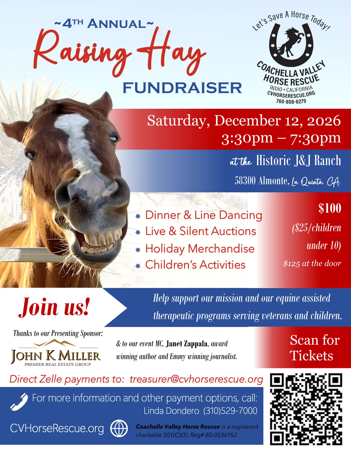Raising Hay fundraiser flyer (opens full-size PDF)